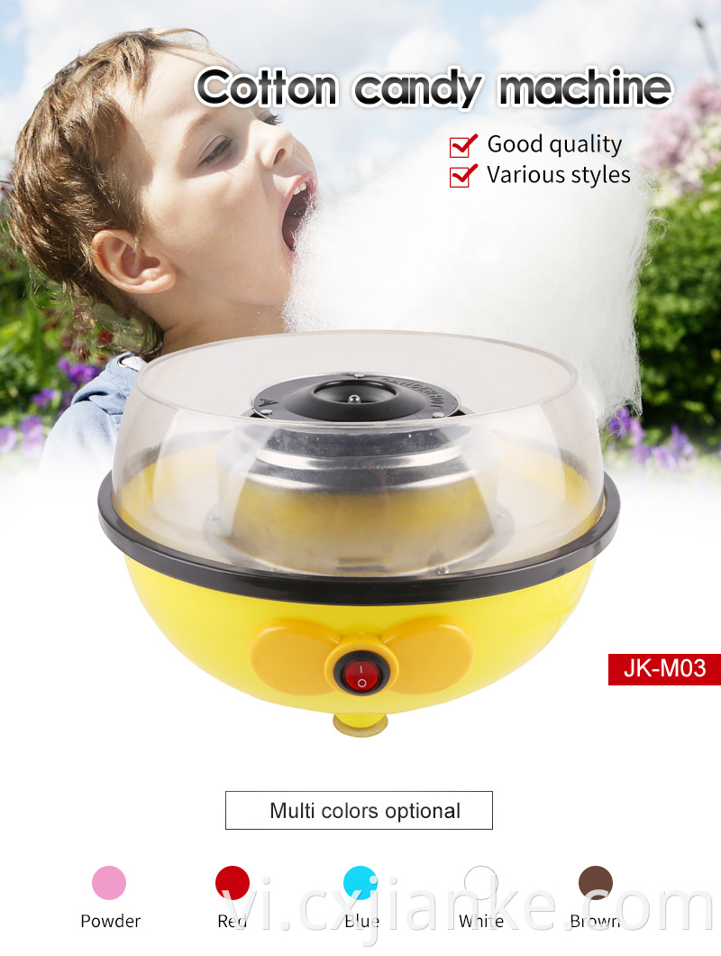 Nhà máy Trung Quốc 500W Cotton Cotton Candy Maker cổ điển